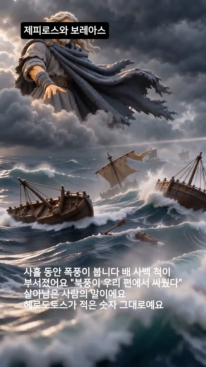 재밌는 신화 이야기: 제피로스와 보레아스